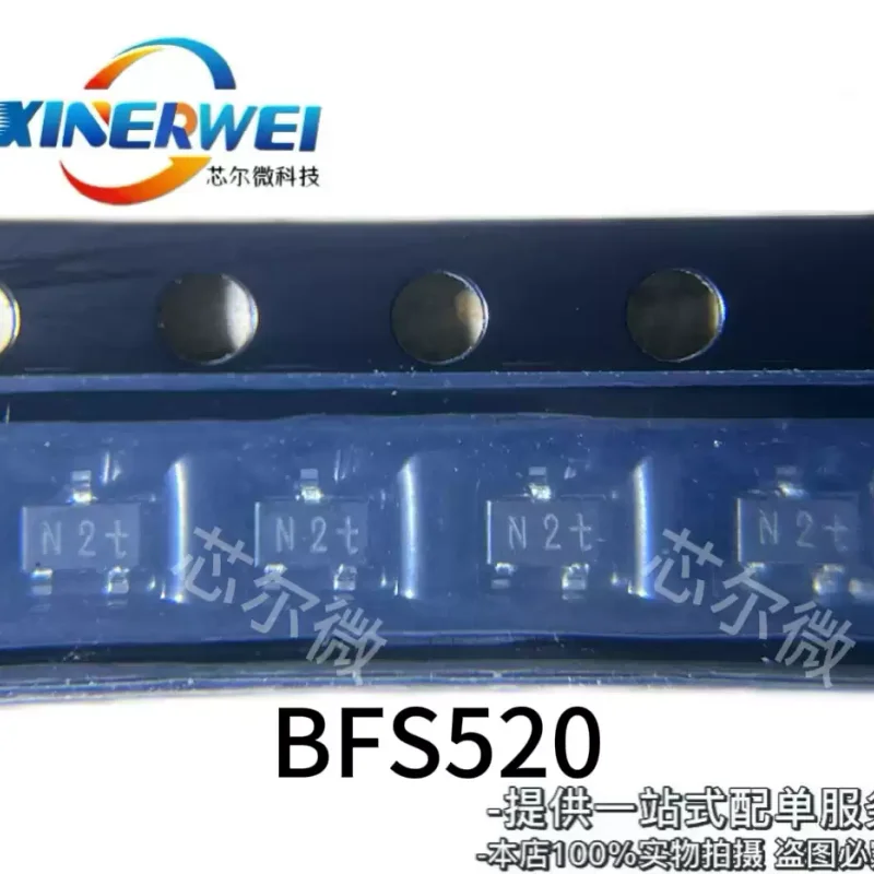 10-100pcs brand new original BFS520 package SOT323 silk screen N2t N2t transistor high-frequency transistor ON5030