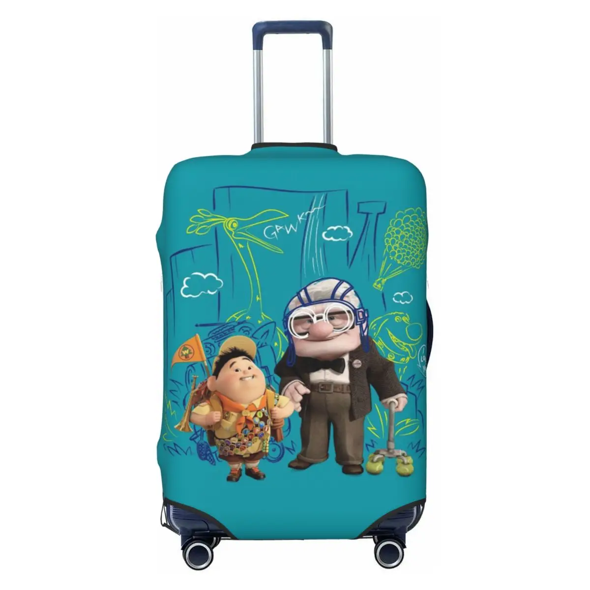 

Custom Custom UP Luggage Cover Protector Dust Proof Travel Suitcase Covers