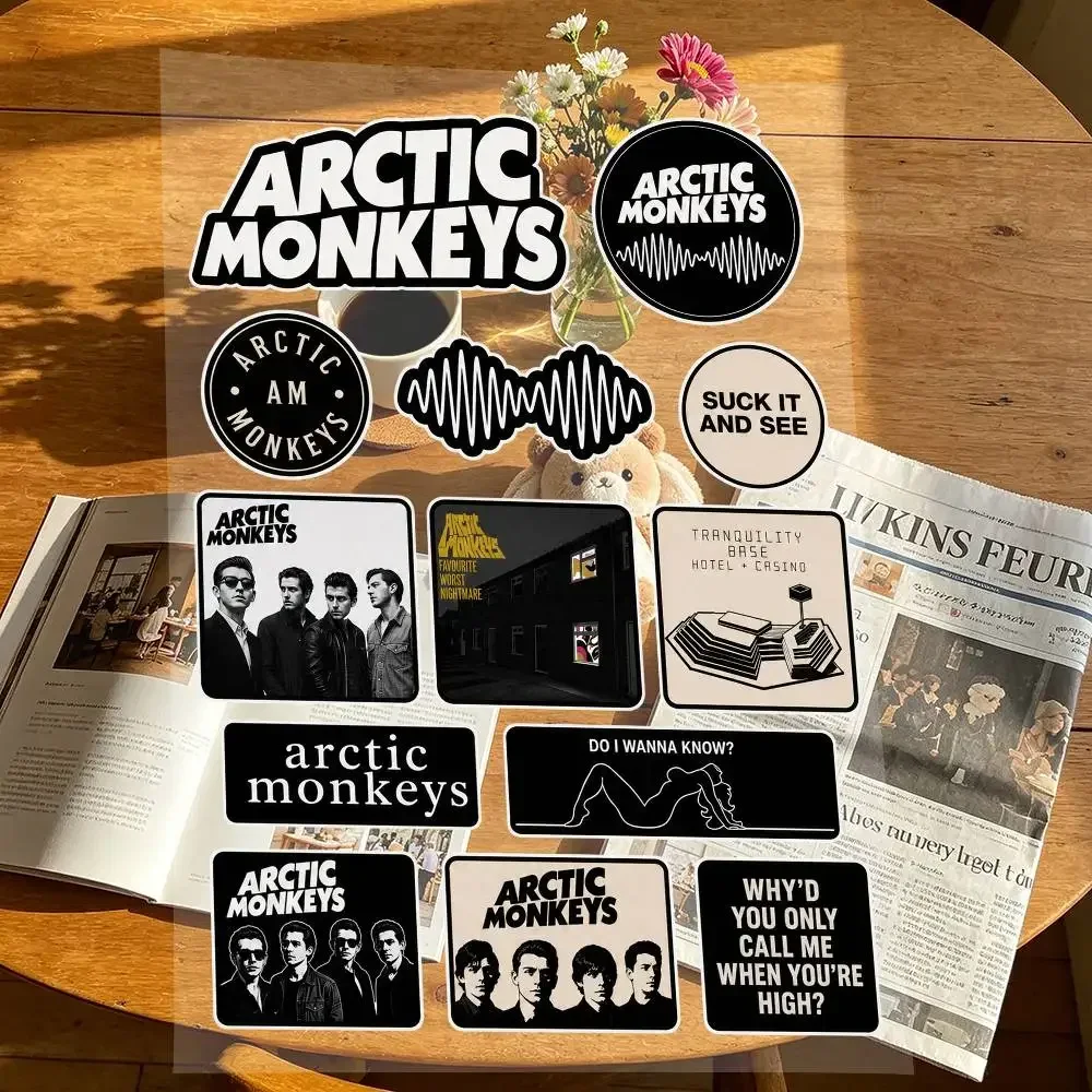 A-Arctic M-Monkeys Stickers Moto Sticker Auto Body Bumper Windows Motorcycle Laptop Walls Vinyl Decal Car Tuning Accessories