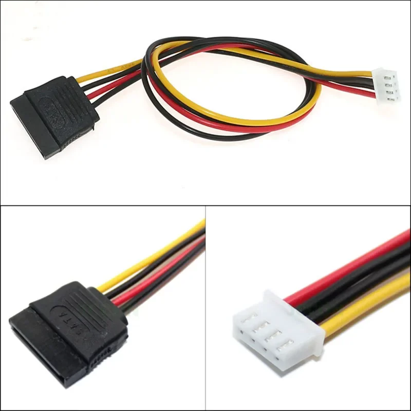 XH2.54 to SATA Power Extension Cable 15Pin SATA Female to 2.54mm Extender Cable Adapter 0.2m