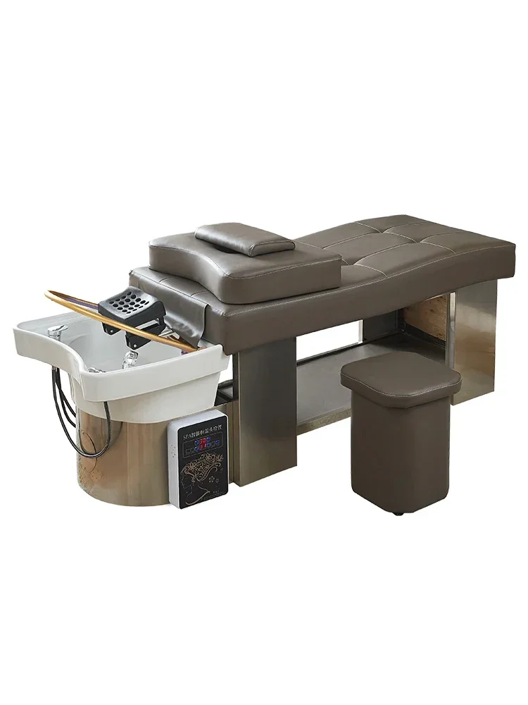 

Долговечная кровать для шампуня, специальная полноразмерная парикмахерская и салон красоты, кровать для фумигации головы, кровать для сбора ушей Super