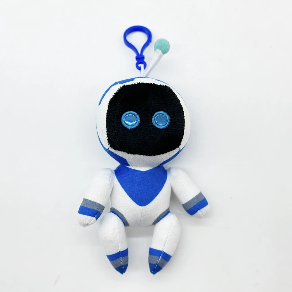 Astro Bot Plush fun blue robot plush pendant keychain anime related image fun plush toys halloween gift christmas gift