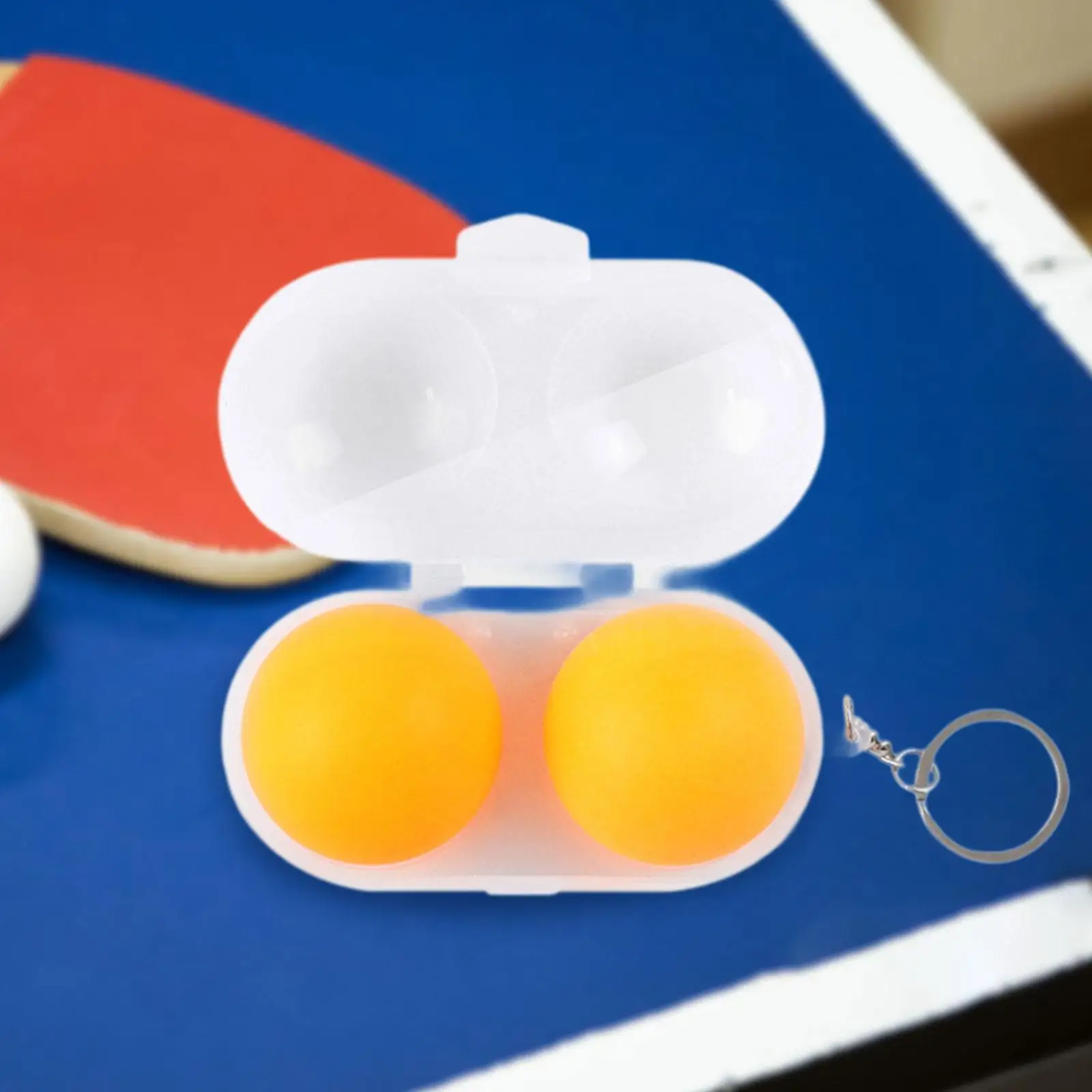 

Ping Pong Balls Storage Table Tennis Ball Storage Box Waterproof Ping Pong Ball Carry Box, for Children Adults Athletes Sport