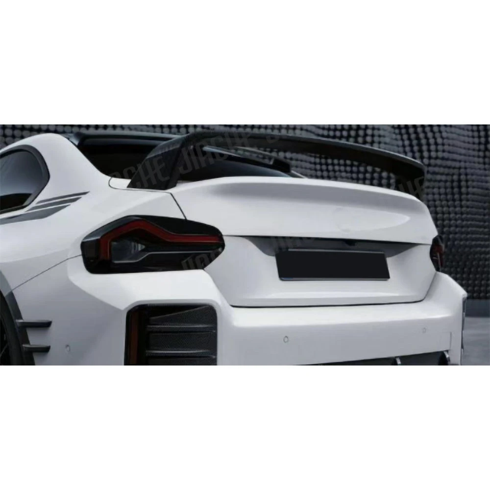 

JIACHE Real Carbon Fiber Rear Boot Spoiler For BMW 2 Series M2 G87 2023+New Tech Rear Trunk Wing Spoiler Car Modification Parts