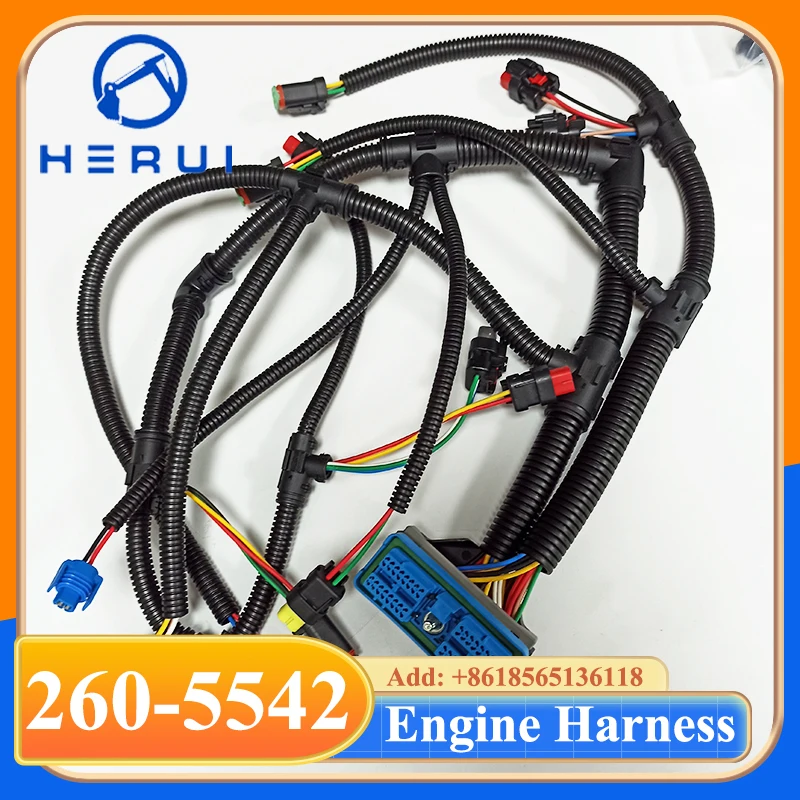 C6.6 Engine Wring Harness For E323D Excavator Parts Wire 260-5542 2605542
