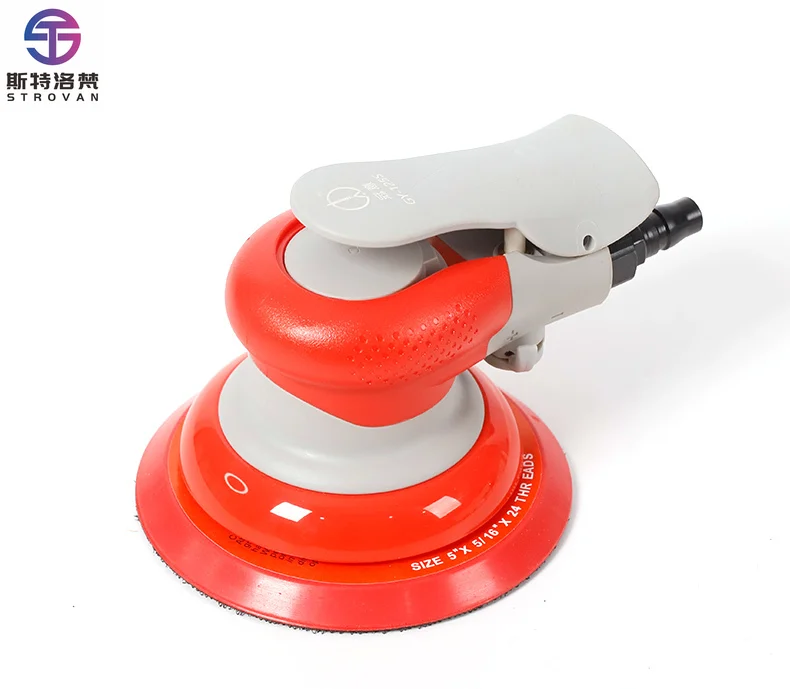 

5'' Inch Pneumatic Air Wet Random Orbital Disc Sander 125 mm Polishing Sandpaper Machine