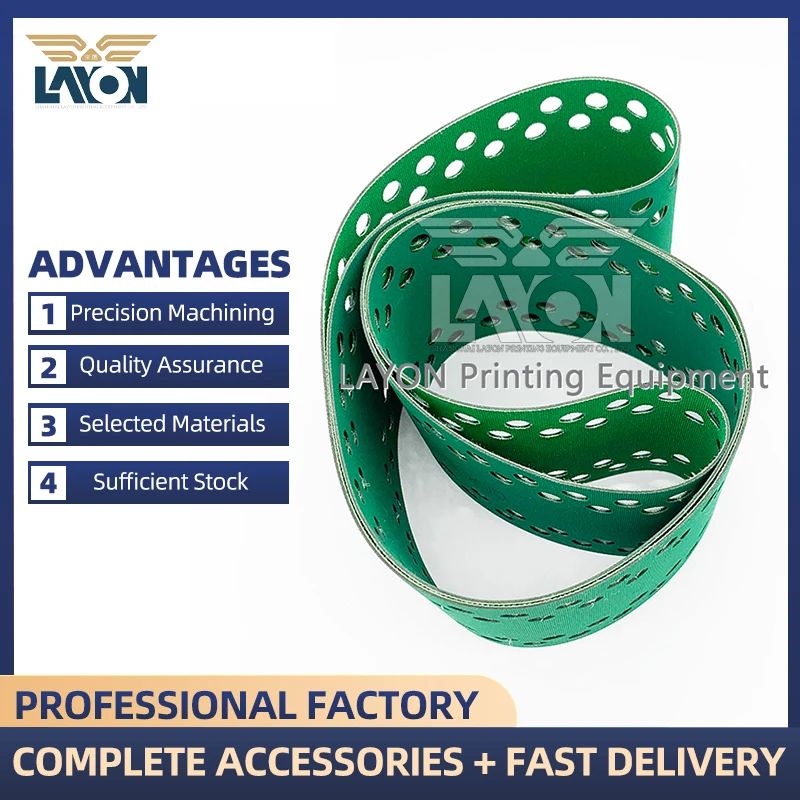 

1410X86mm LAYON M3.020.014 Suction Tape Belt For PM74 SM74 HD Offset Printing Machine Heidelberg Spare Parts