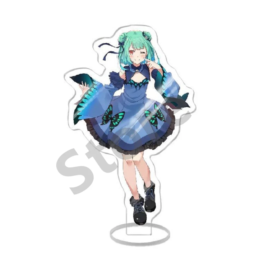 Cutey Hololive Vtuber Anime Figure Stand Usada Pekora Uruha Rushia Hosimati Suisei Inugami Korone Standing Acrylic Model 15cm