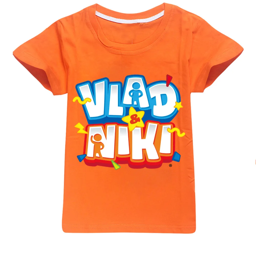 

Vlad Niki Kids Tshirts Short-sleeved T-shirts for Toddler Child Boys Tee Sportswear Toddler Girl Summer Clothes 2022 Baby Shirt