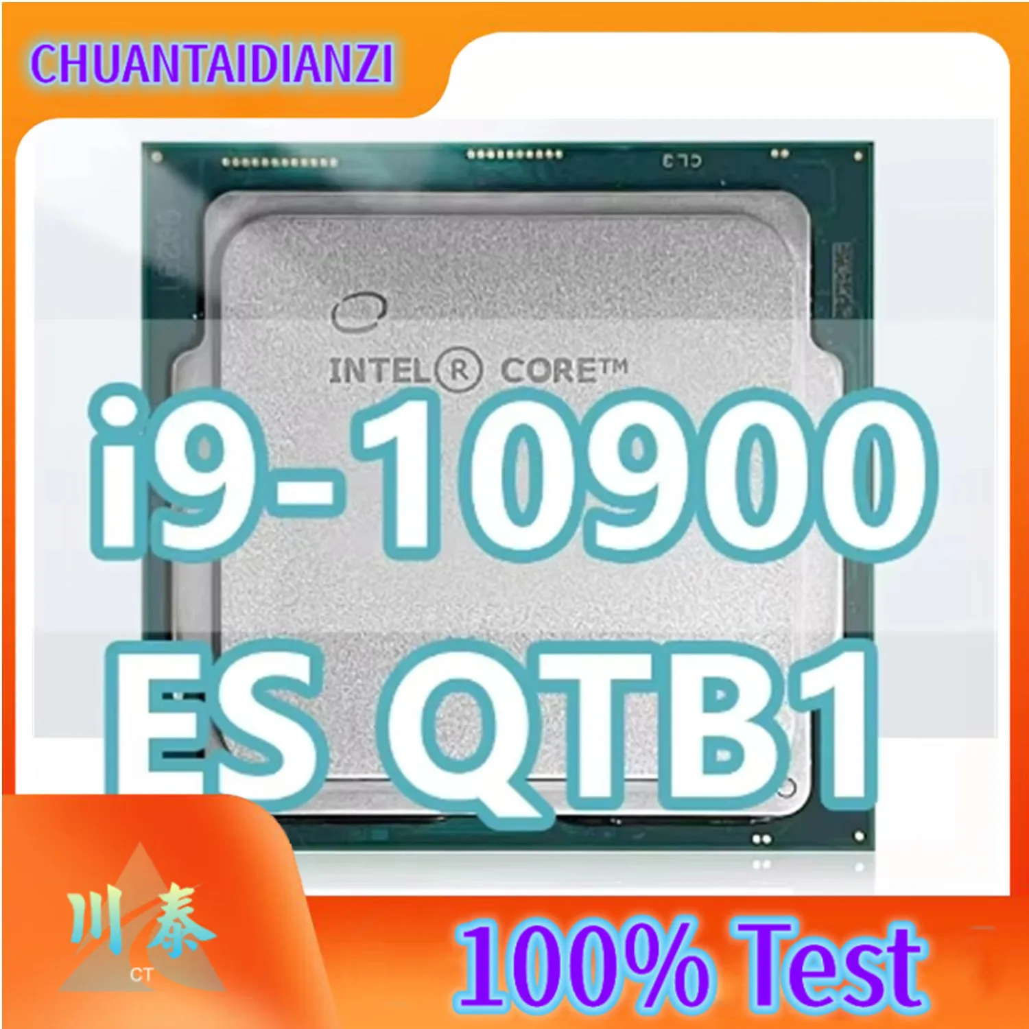 

Процессор Core QTB1 i9-10900 ES, 10 ядер, 20 потоков, 2,5 ГГц, 20 МБ, 65 Вт, новый процессор 10-го поколения, разъем LGA1200 для материнской платы Z490