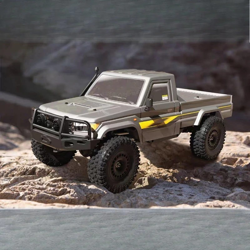 YK 41011 SE 1/10 RC Electric Brushed 4WD Pickup Truck Climbing Off Road Differential Lock Dual-Speed Remote Control Toy Car