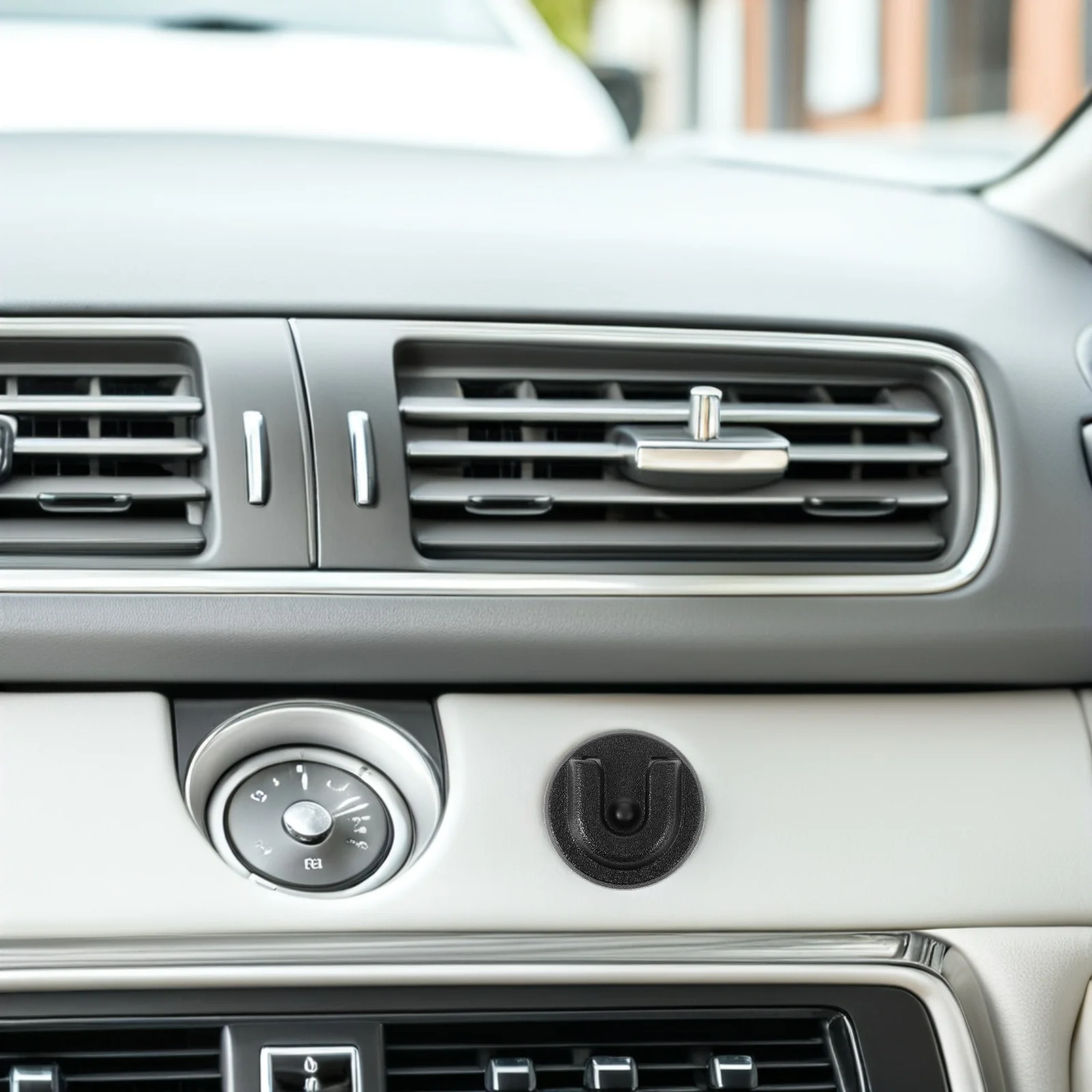 

3Pcs Universal Cb Radio Microphone Mount Round Knob Holder Bracket Car Motorbike Mic Holder Clip Microphone Mount Clamp