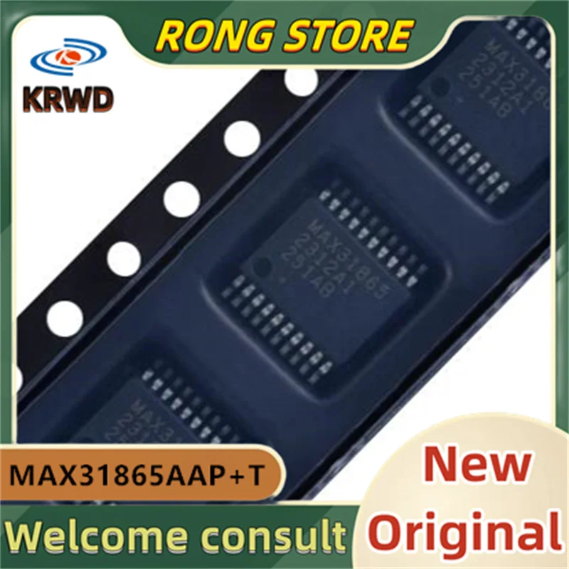 

5 шт. MAX31865 MAX31865AAP MAX31865AAP + T SSOP-20 новые и оригинальные