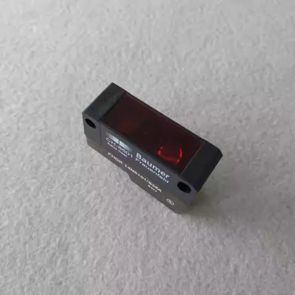 الأصلي الجديد Baumer الكهربائية CH-8501 الاستشعار الكهروضوئي لآلة طباعة الأوفست الأشعة فوق البنفسجية/المذيبات البيئية #6