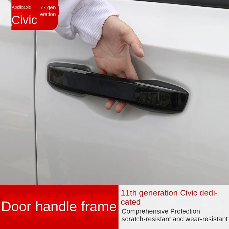 

Suitable for the 11th generation Civic HRV/ZRV/CRV door handle black door handle decoration high fitting exterior modification a