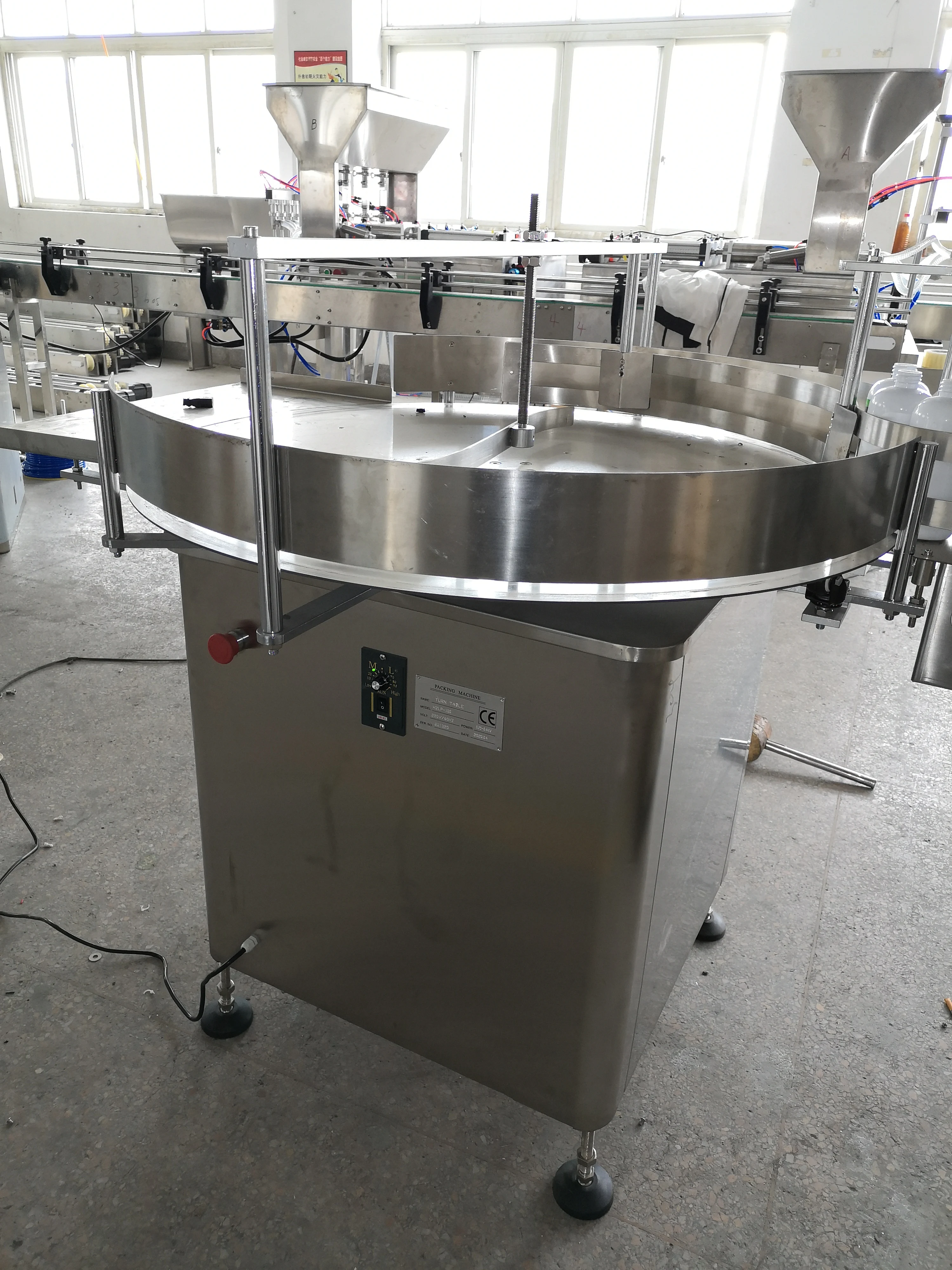 Automatic Bottle Turntable Feeding Machine