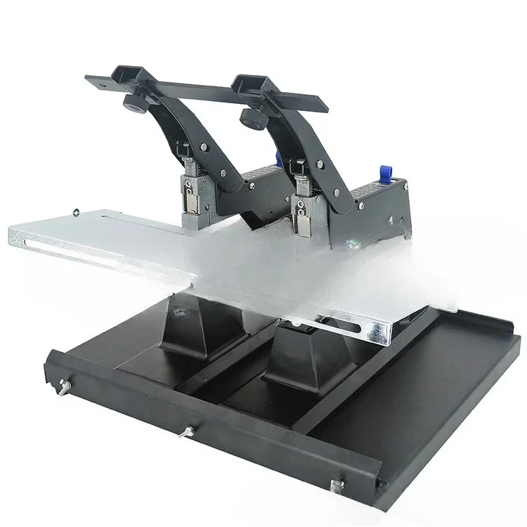SH-03G Duplex Manual Thick Layer Binding Machine Double Head Flat Nail Riding Stapling Machine