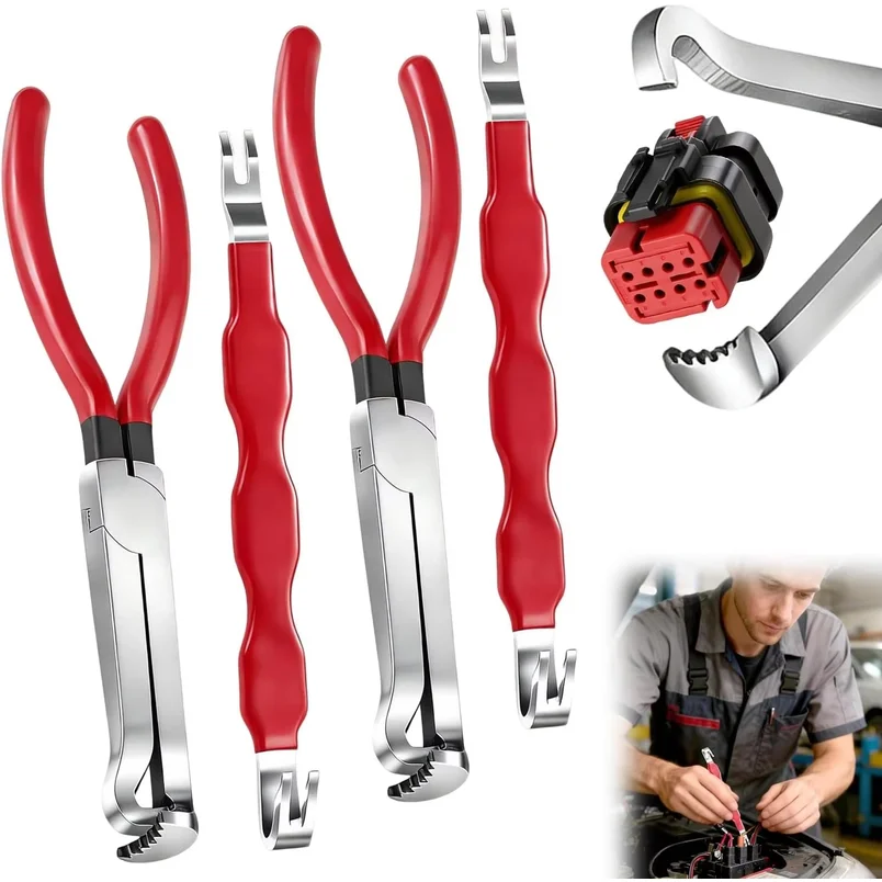 Electrical Disconnect Pliers Automotive Connector Separator Tool Car Removal Wire Harness Extractor Motorcycle Repair Hand Tool