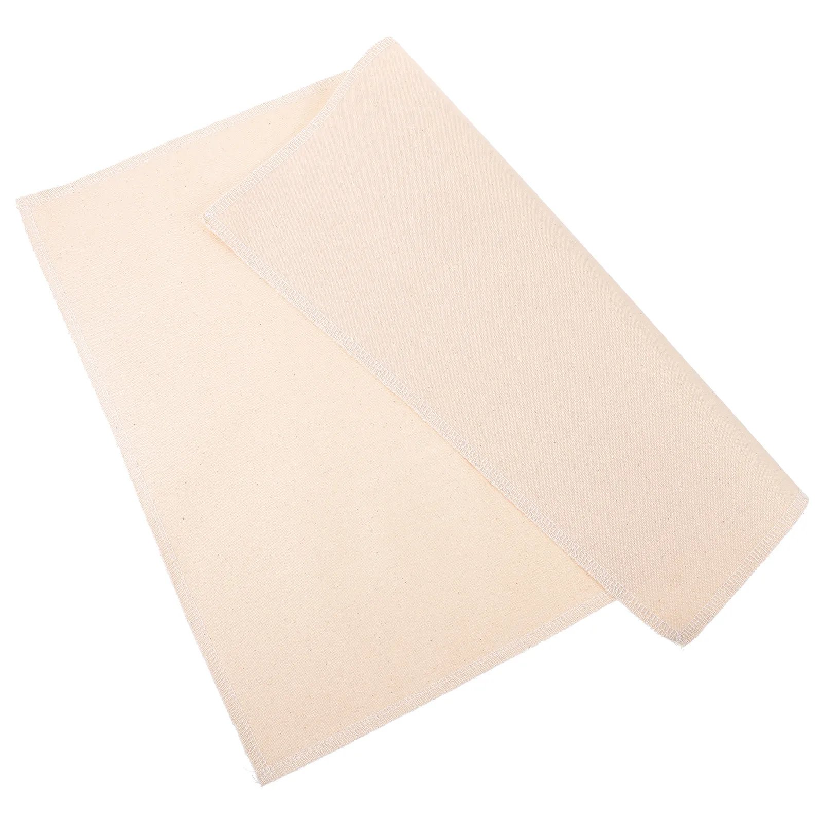 Natural Unbleached Cotton Couche Proofing Cloth for Bread Dough Fermentation Baking Mat Pastry Kitchen Tool Large Surface