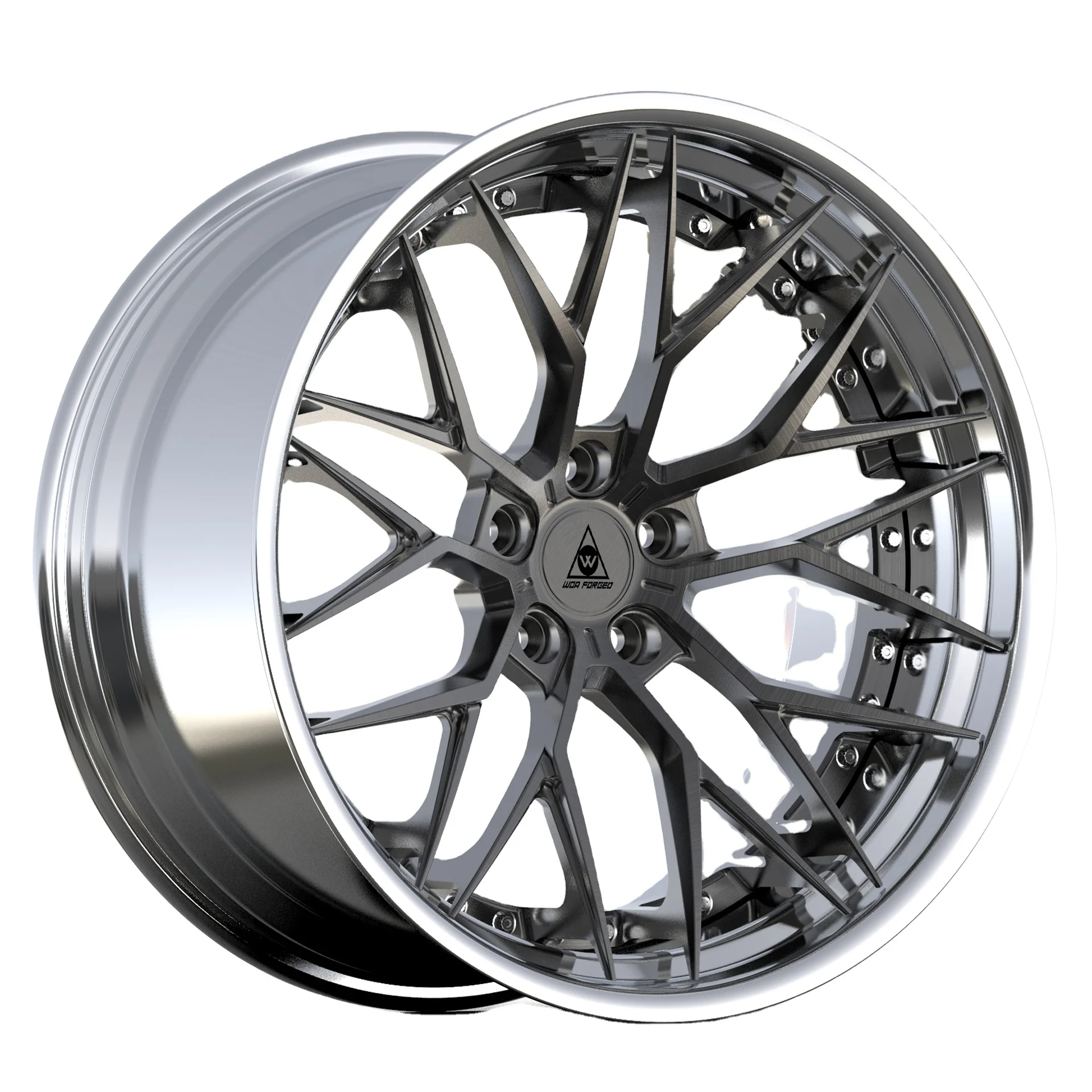 

Customized Forged Wheel Rims 2 Pieces Forged Wheel Aluminum for 19 20 21 22 23 Inch Lightweight 5 Year 4 Pcs for Maserati Gt
