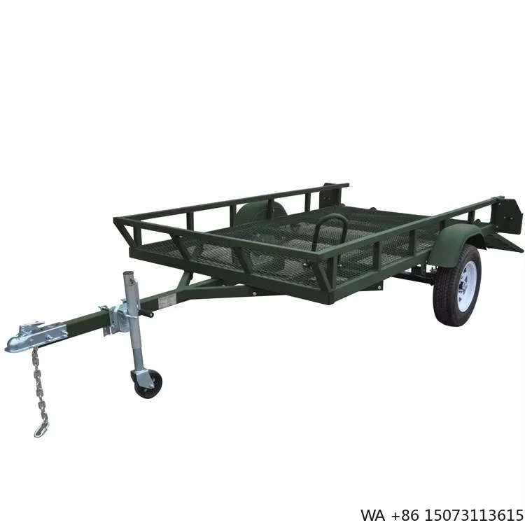 

Customized 5'X8' Steel Single Axle Light Weight Multi-Purpose Garden Cargo Utility Trailer