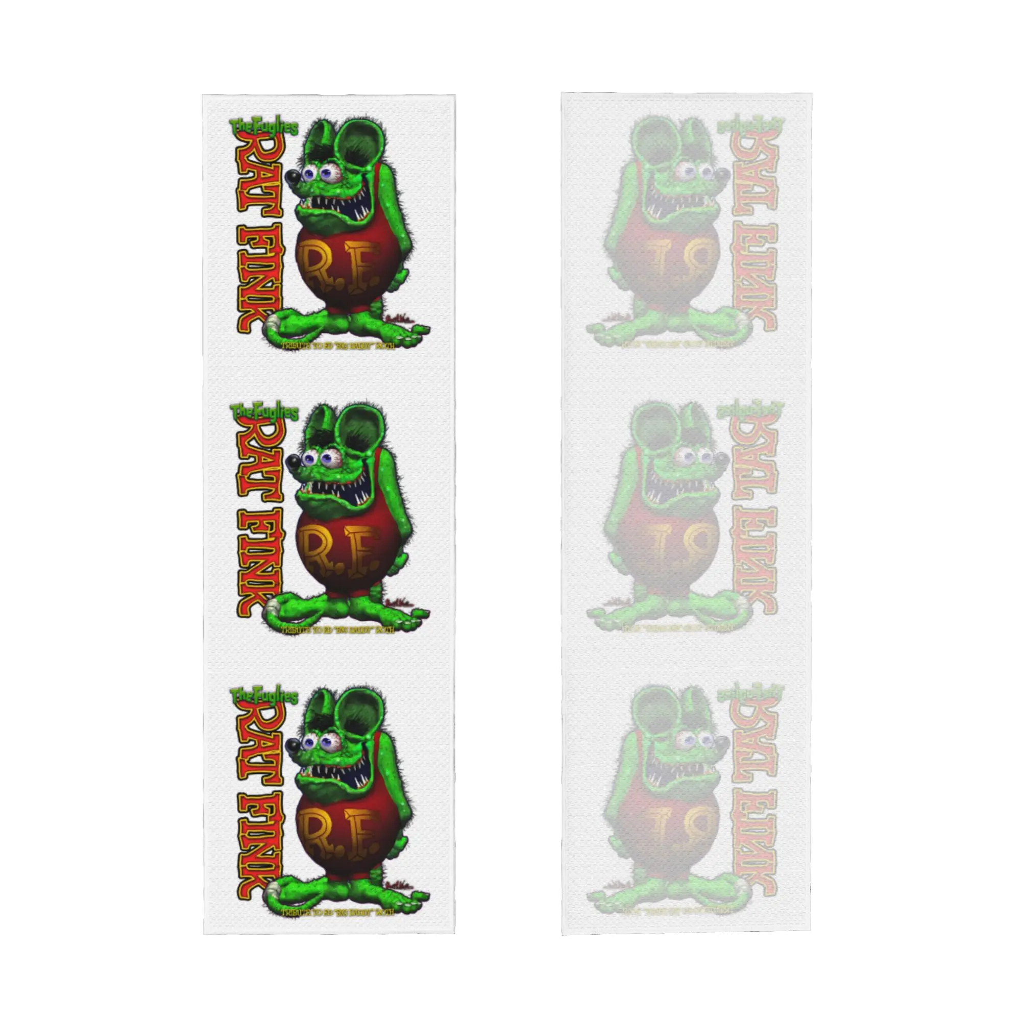Funny Rat Fink Animation Anime Cartoon Cold Exercise Towel Yoga And Fitness Running Outdoor Activities Travelling Camping Towels