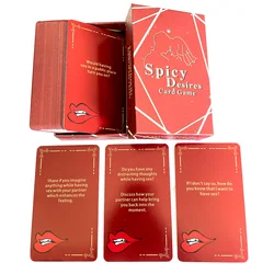 51pcs 12*7cm Husband and Wife Relationship Love Information  High Quality Oracle Cards Two-person Board Game Divination Runes