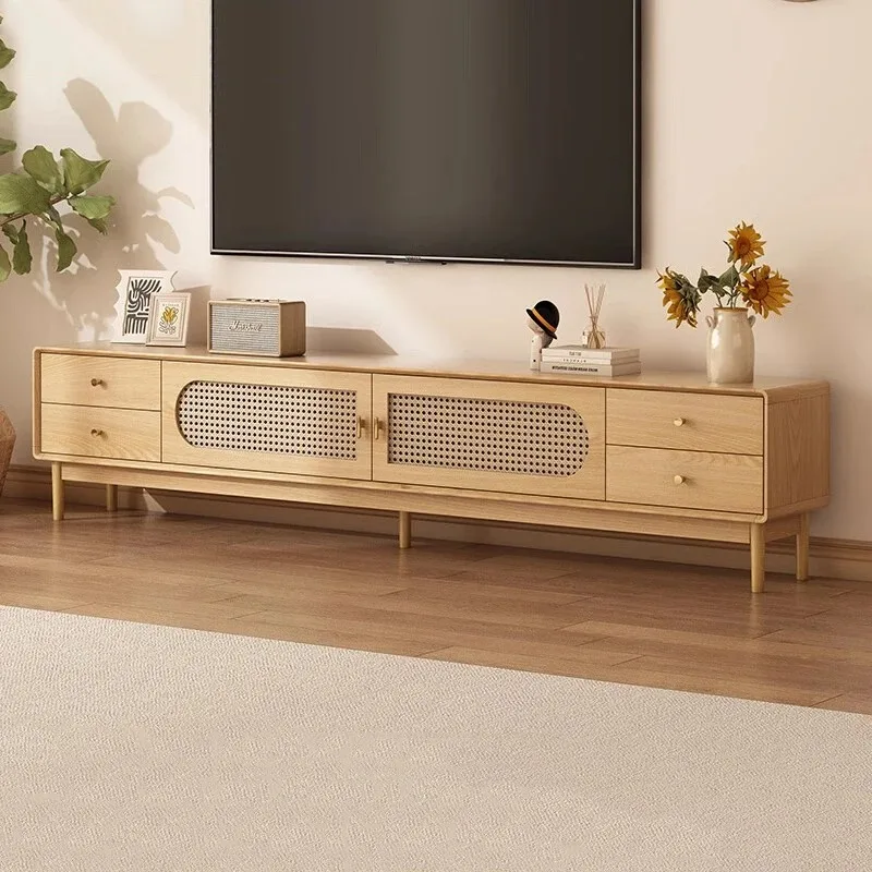 

Wooden Drawers Tv Stands Storage Organizer Shelf Aesthetic Display Big Size Tv Table Chinese Style Archivadores Trendy Furniture