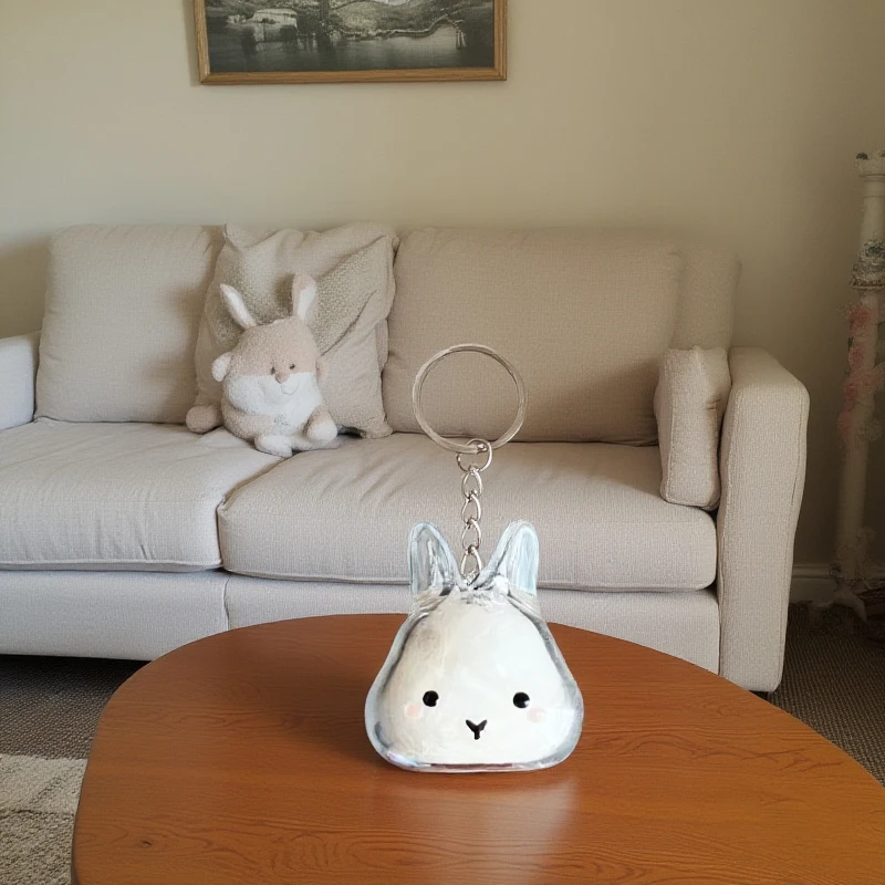 Pet Hair Keepsake Box Rabbit Hair Storage Box Pendant Keychain Pet Memorial Collection Box Bag Pendant DIY Decoration Gift