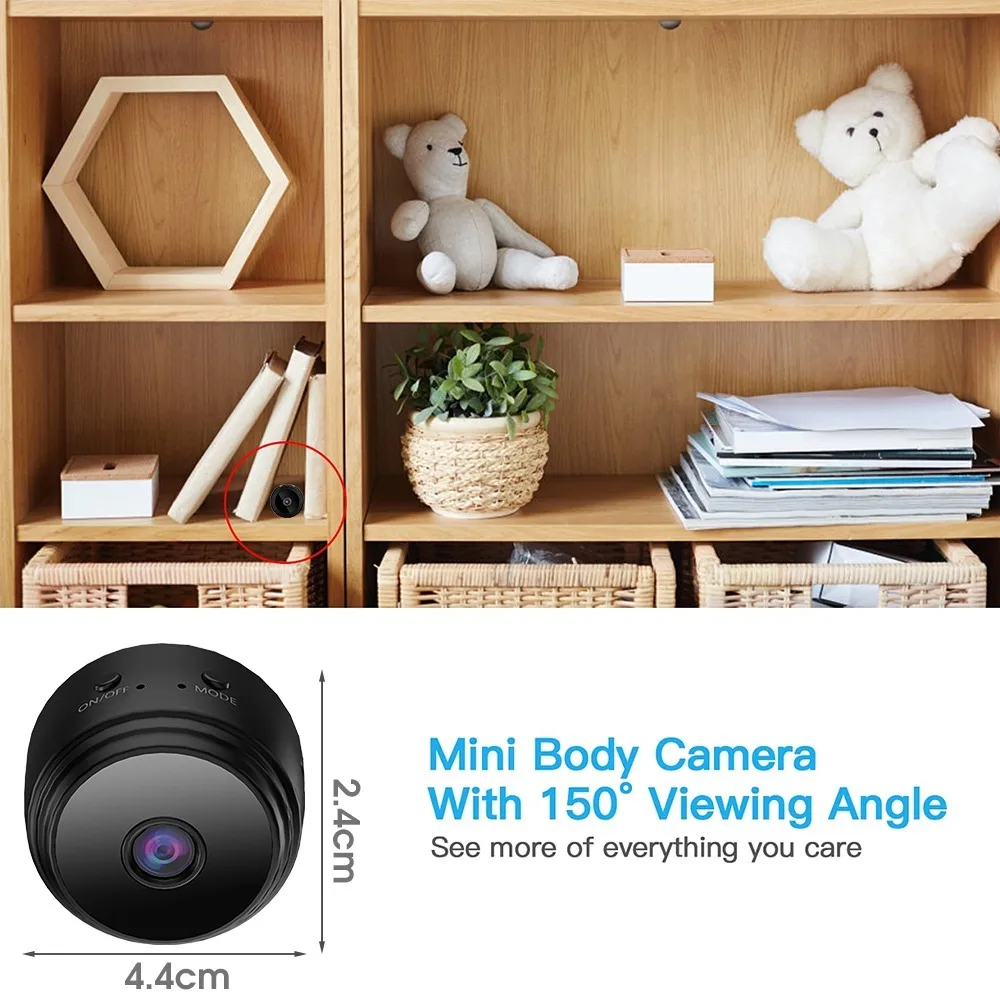 A9 Mini WIFI Camera 1080P HD IPn Camera Wifi Video Surveillance Camera for Home Secret Security Protection  Wireless WIFI Camera