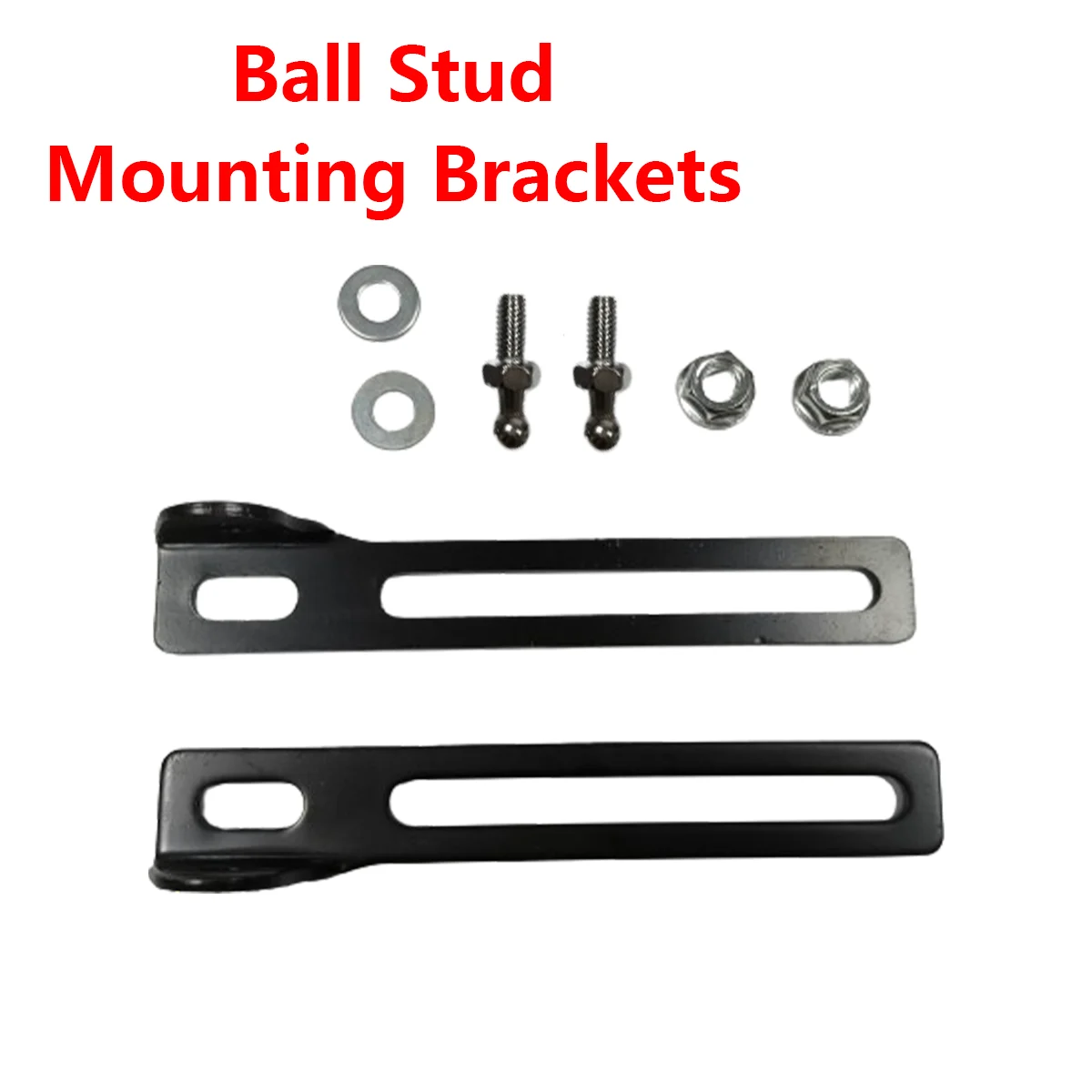 

1 Pair for Car Front Bonnet Hood Cover Universal Gas Strut Lift Support Bar Mounting Brackets Ball Stud Installation Holder