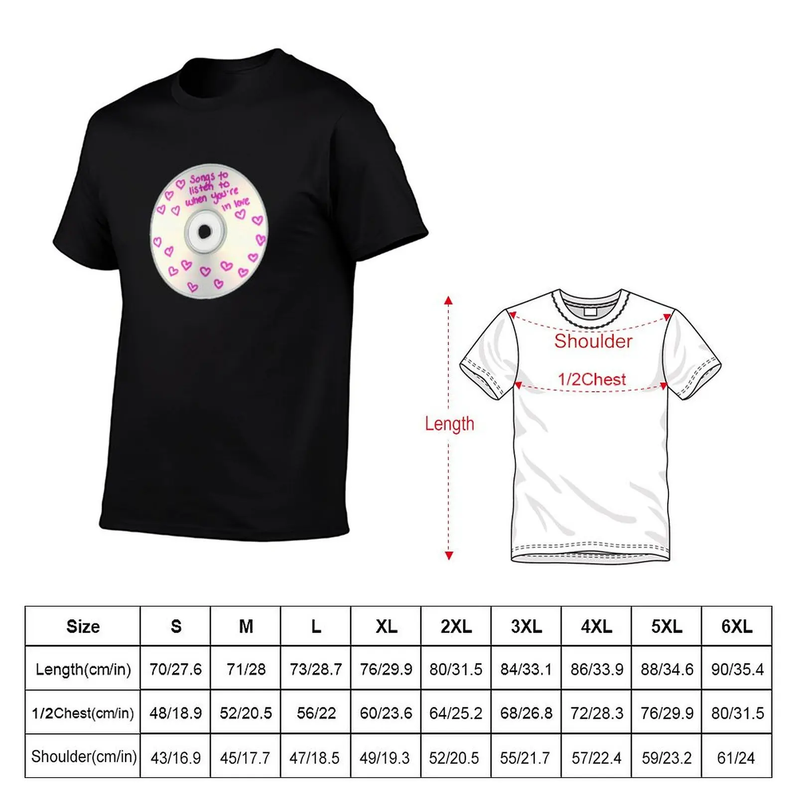 t cd designer shirt shirts love man cotton t T-Shirt designer t man 100% shirt T-Shirt y2k