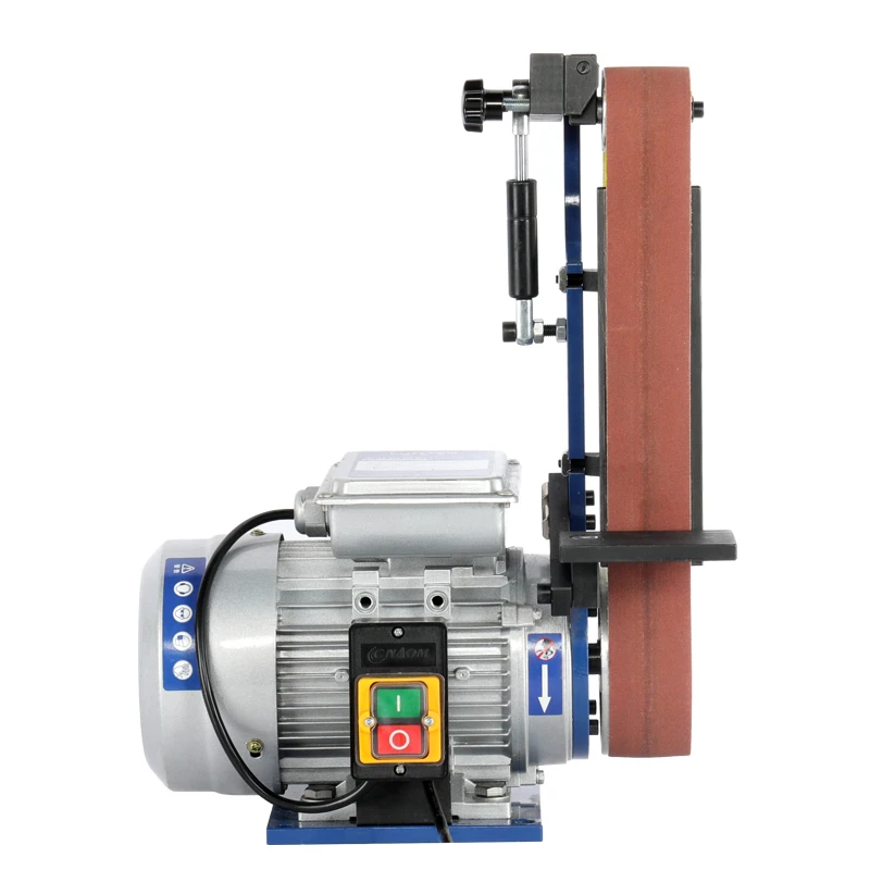 1.5 كيلو واط الصناعية العمودي آلة تلميع الحزام المعدني النجارة متعددة الوظائف الفولاذ المقاوم للصدأ إزالة الأزيز مبراة 220/380 فولت #1