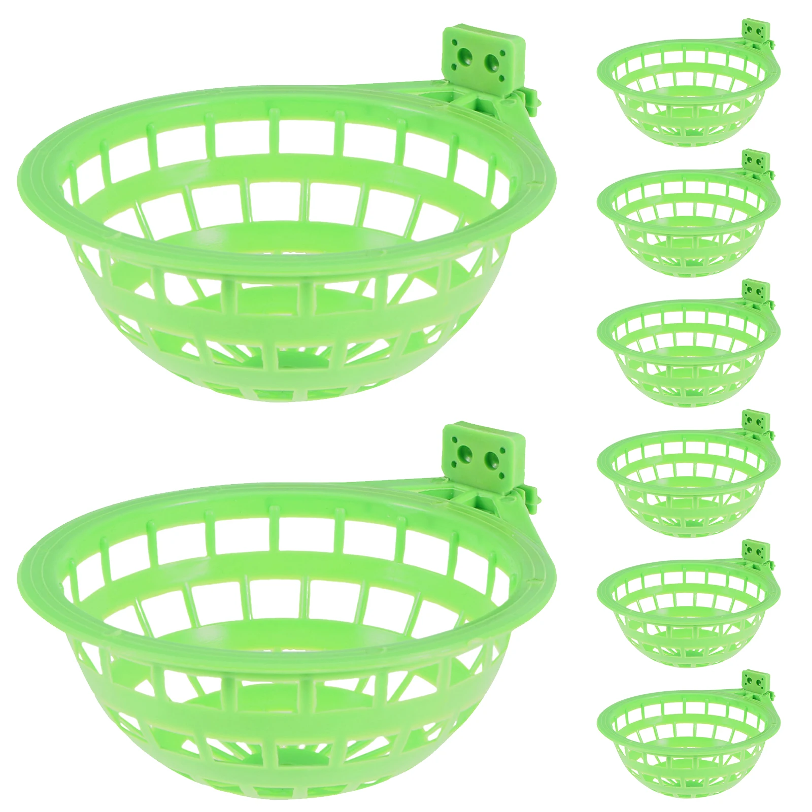 8Pcs Bird Nests Pla… - image