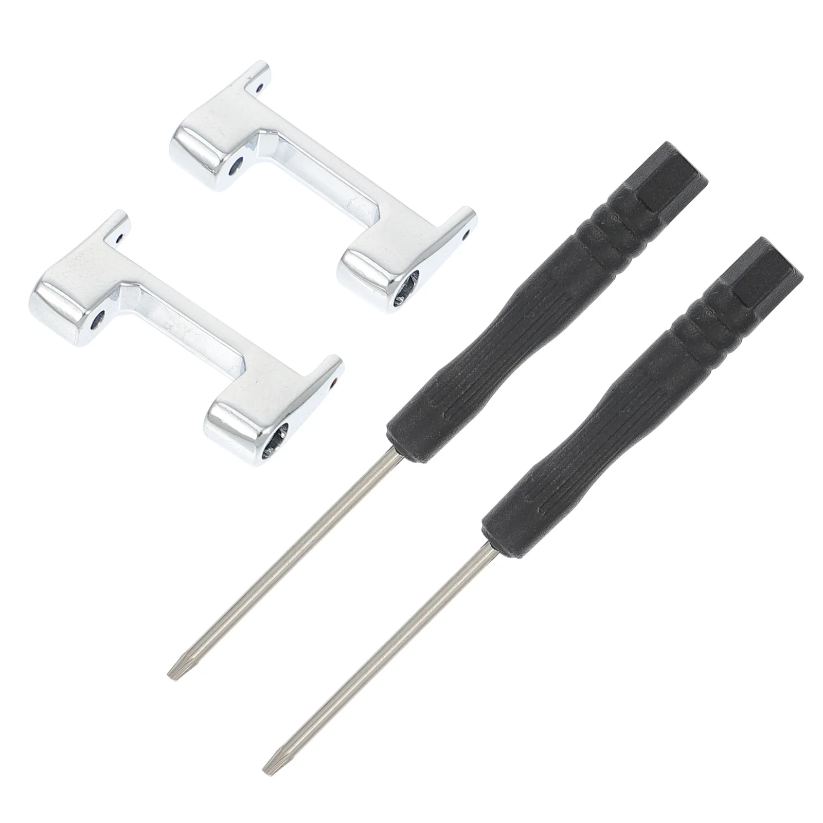 

2Pcs Watchband Connector Reliable Zinc Alloy Material Simple Practical Strong Performance Easy Disassemble Install