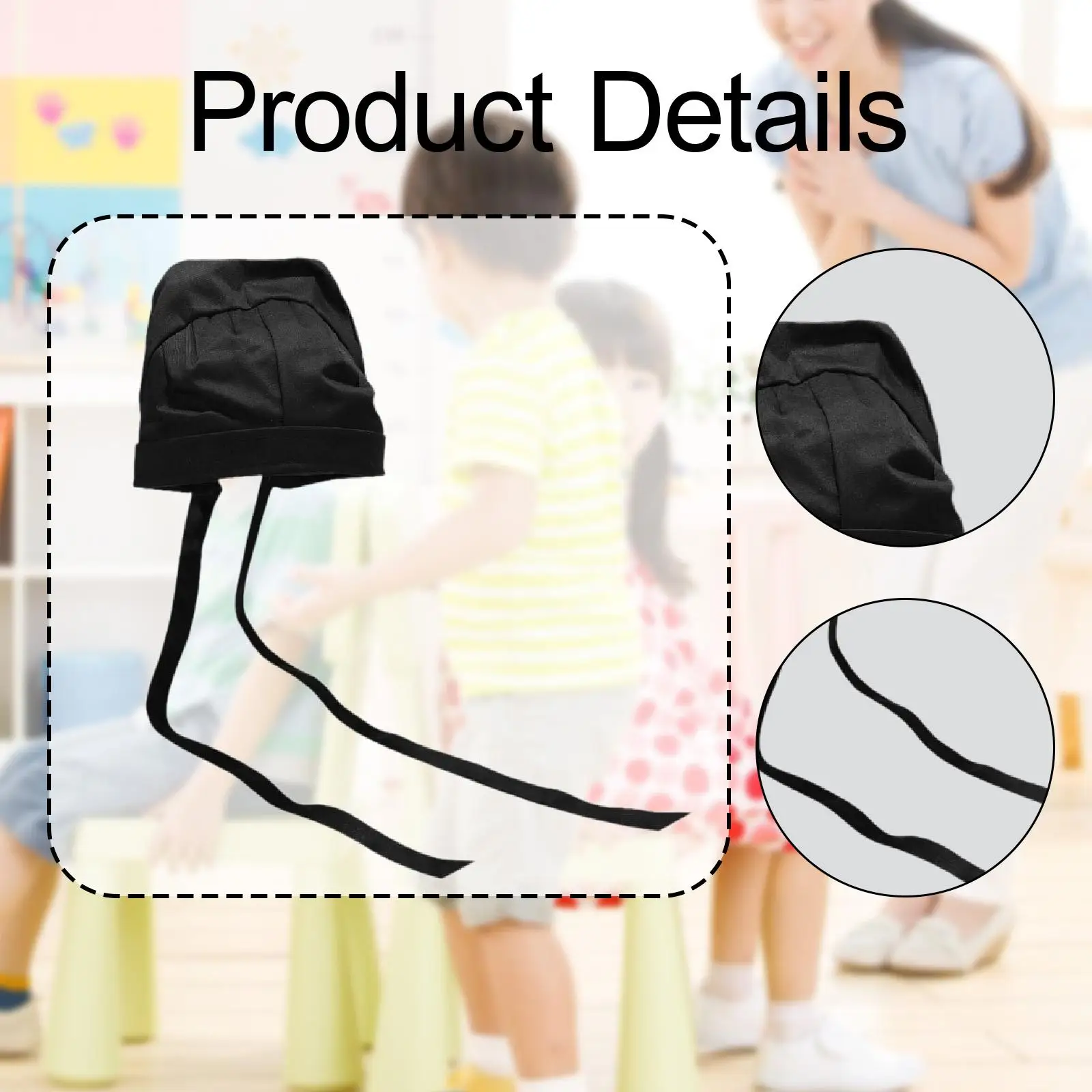 الصينية التقليدية القديمة الباحث قبعة تأثيري الدعائم كرنفال قبعة الباحث للأطفال #5