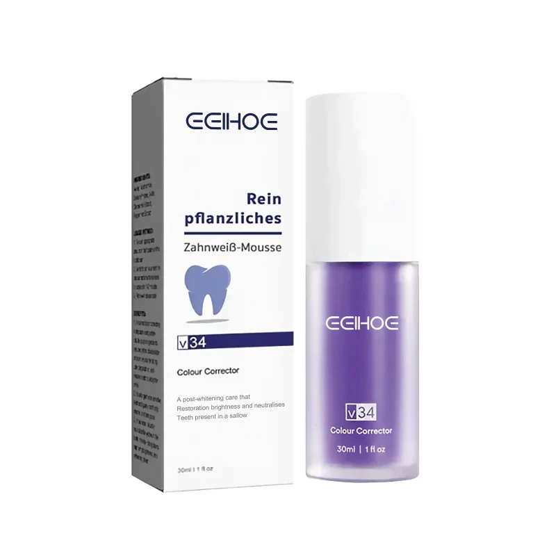 

Teeth Whitening Toothpaste - Clean Stains, Protect Gums, Whiten Teeth & Care For Oral Health With Probiotic Formula