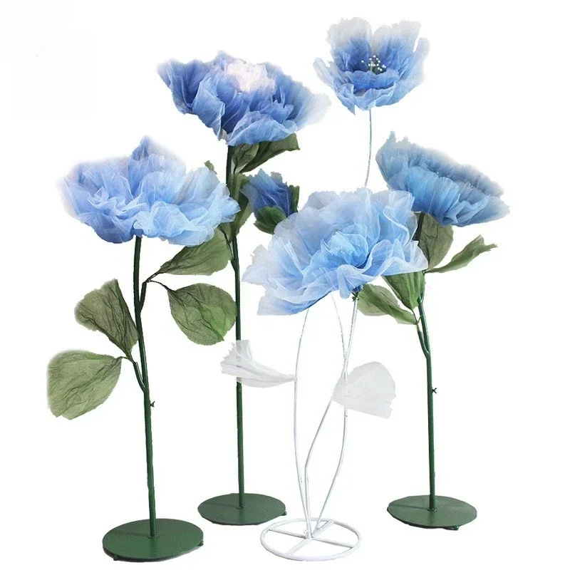 

Electric simulation flower large wedding paper flower beautiful decoration stage
