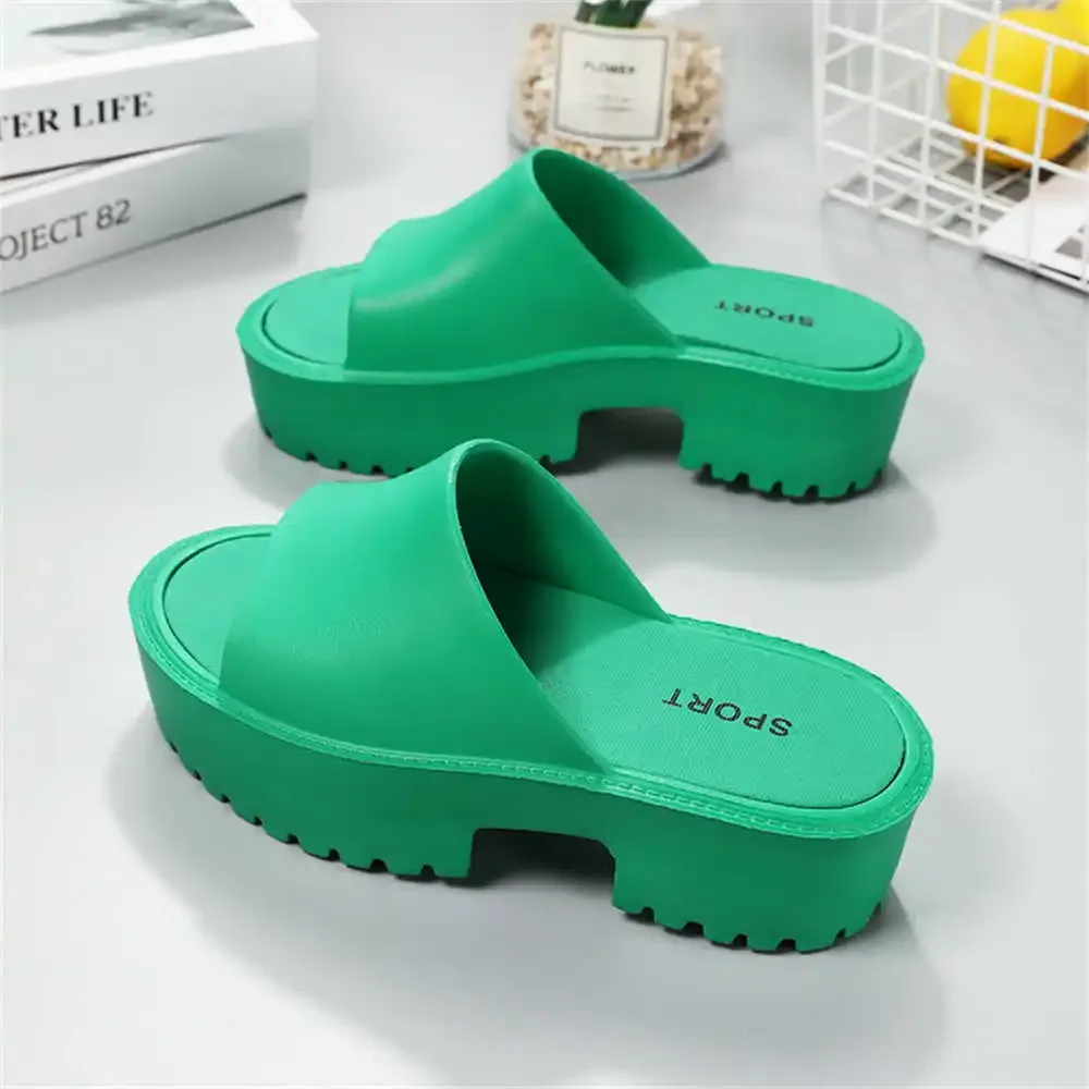 5CM Thickness Bathroom Couples Indoor Sandals Women Men Non-Slip Flip Flop Cloud Slippers Home Slippers Fashion Soft Sole EVA