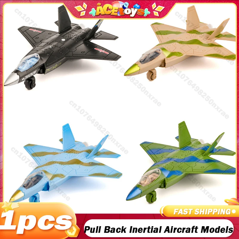 

Pull Back Inertial Aircraft Models Combat Helicopter Plastic J-31 Fighter Airplane Miniature Kids Toys for Boys Christmas Gifts