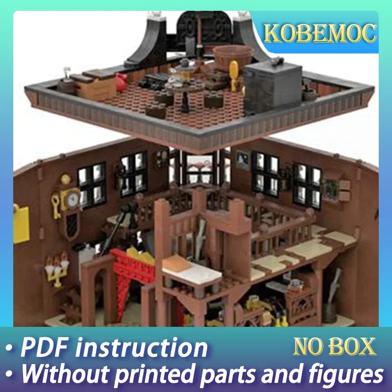 

Western Street View Model Moc Building Bricks Western Saloon Store Technology Modular Blocks Gift Christmas Toy DIY Set Assembly