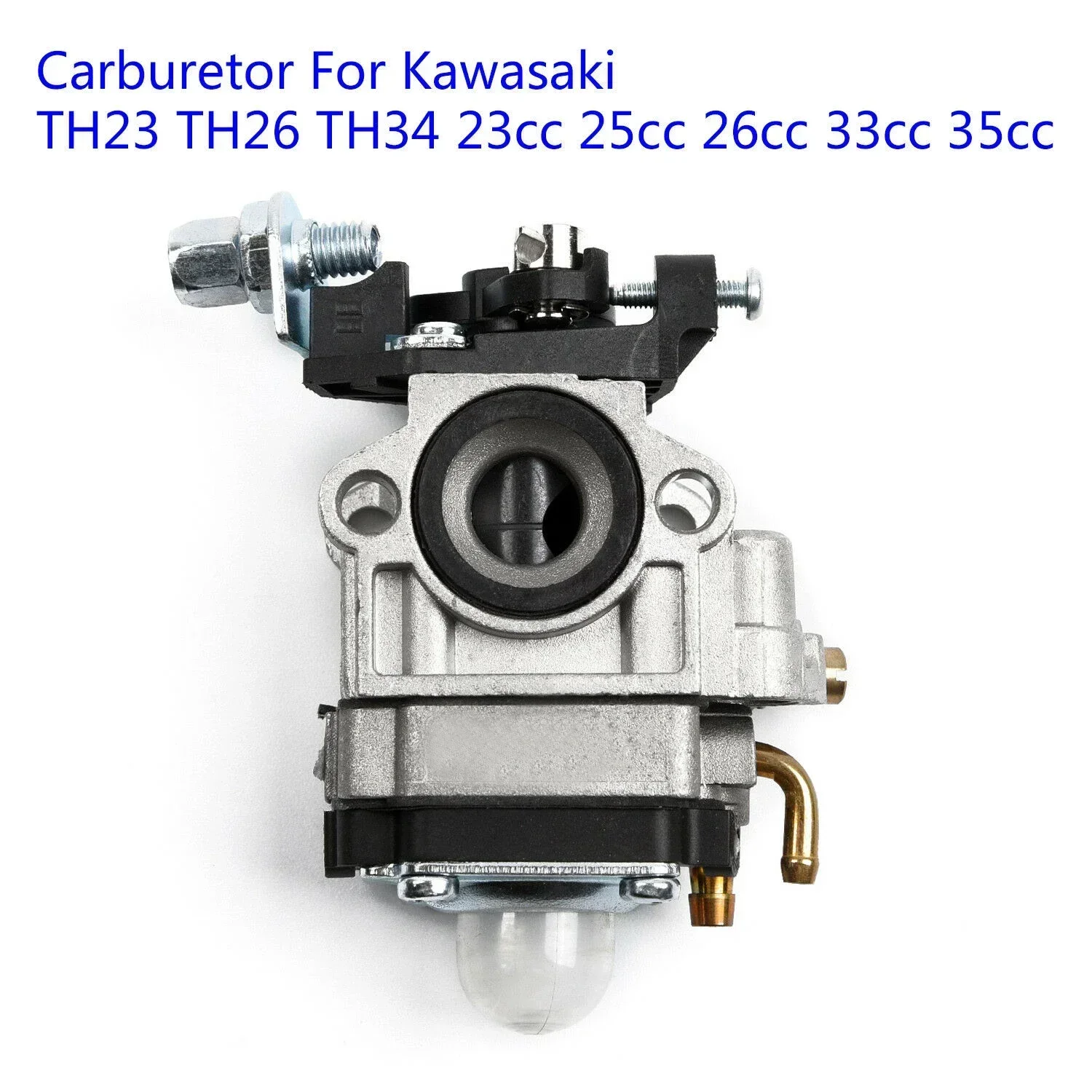 Imagem -06 - Kits de Carburador para Th23 Th26 Th34 23cc 25cc 26cc 33cc 35cc Roçadora Vela de Ignição Filtro de Combustível Linha Mangueira Kit Carburador