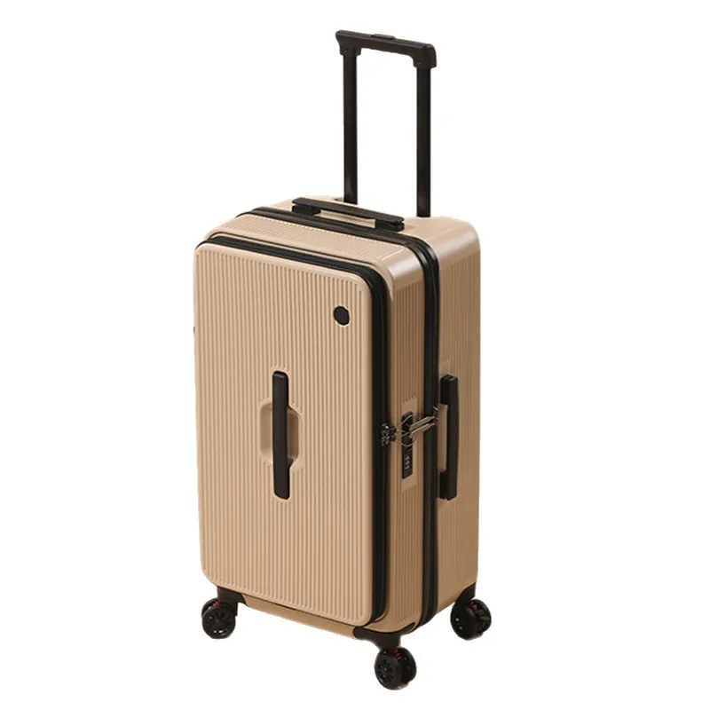 

Large capacity luggage, double side opening, durable trolley case, anti-drop
