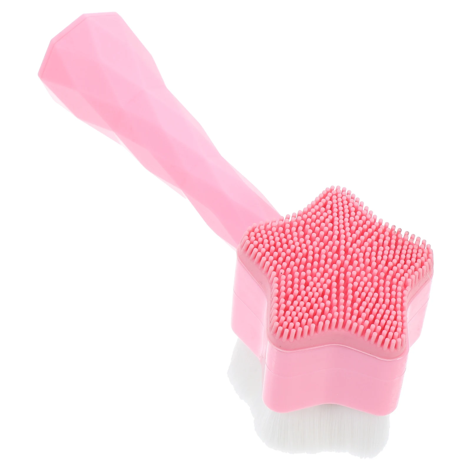 1pc Face Massage Brush Manual Facial Brush Facial Exfoliating Scrubber Travel Facial Cleansing Brush  Skin Care Massage Cleaner