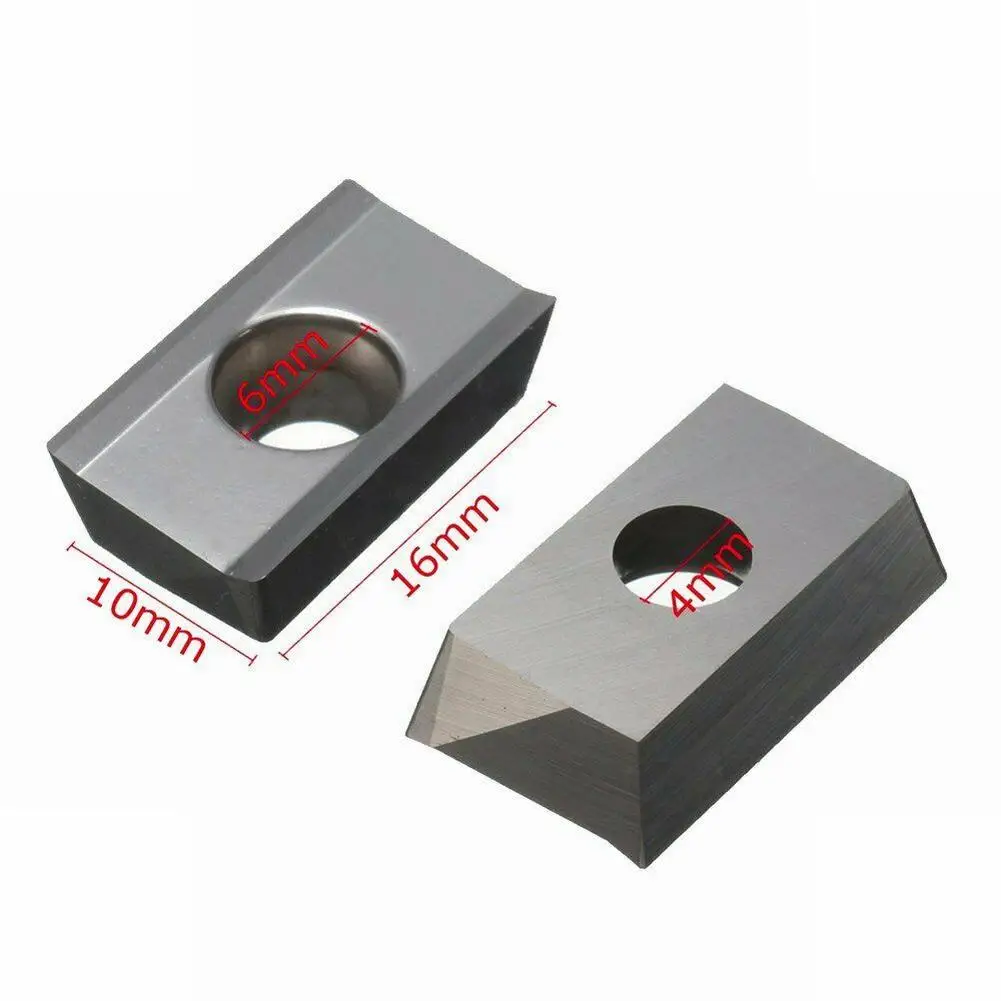 CNC كربيد إدراج الألومنيوم جودة إنهاء طحن كربيد إدراج APKT1604PDFR-MA H01 16*10*5 مللي متر فهرسة إدراج أدوات القطع