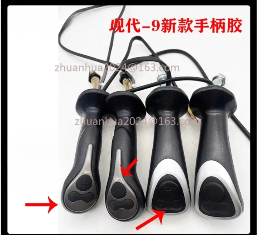 

Для аксессуаров для экскаваторов Hyundai R60-9 150-9 210-9 225-9 250-9 300-9VS резиновая ручка джойстика, высококачественные аксессуары