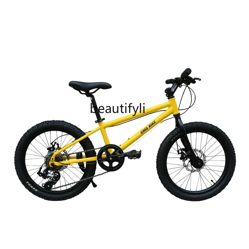 Aluminum Alloy Mountain Bike Boys and Girls Primary School Students Middle and Older Variable Speed Ultra-Light Bike