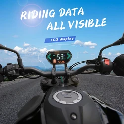 전기 Ebike 디스플레이 전기 스쿠터 오토바이에 대 한 48V-72V 범용 위상 홀 센서 LCD 속도계 디스플레이