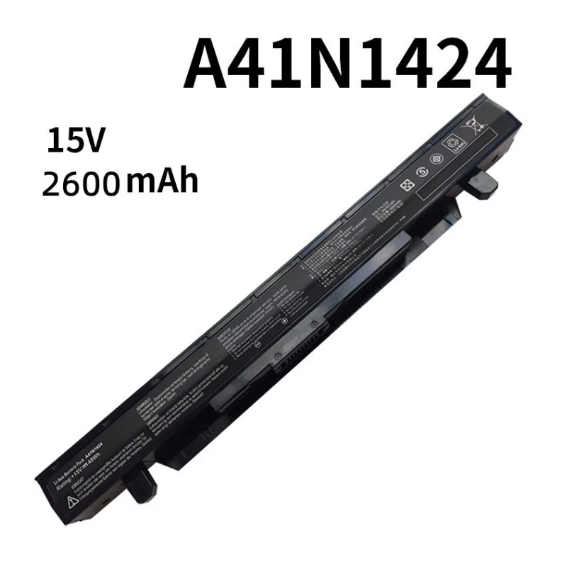 A41N1424 15V 2600mAh Laptop Battery for ASUS ROG ZX50 ZX50J ZX50JX ZX50V ZX50VW GL552 GL552VW GL552J GL552JX GL552V