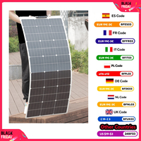 solar panel 140w 120w 100w 80w 12v battery charger upgrade photovoltaic panel for camper yacht home car RV travel EU warehouse